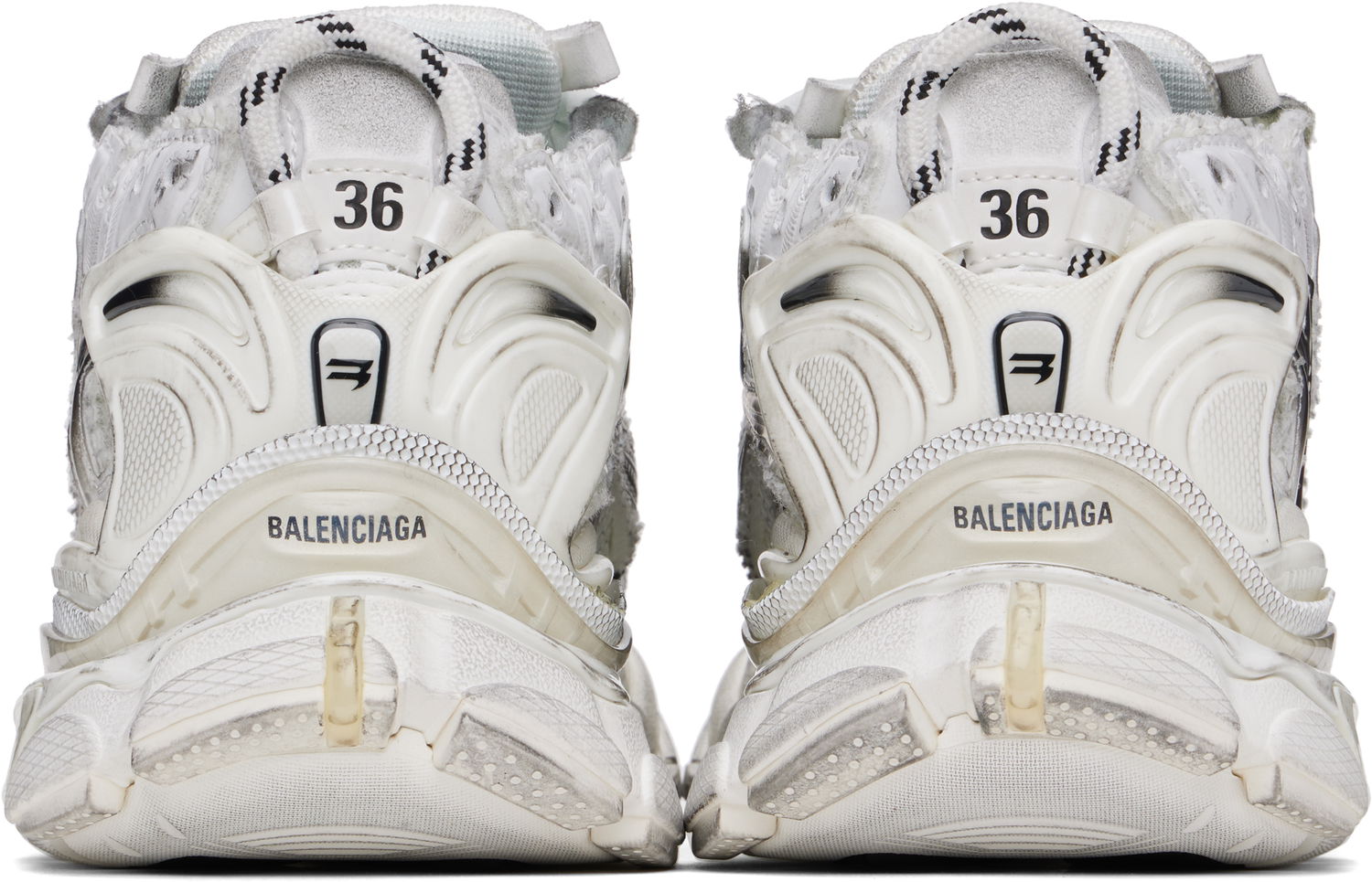 Superge in čevlji Balenciaga Runner Gradient Bela | 772767 WRUNG, 1