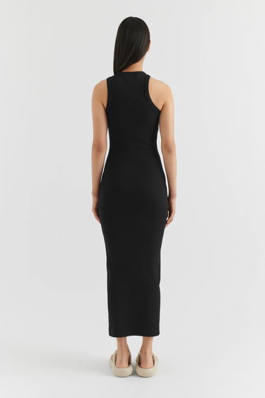 Obleke AXEL ARIGATO Scoop Asymmetric Dress Črna | A2087002, 3