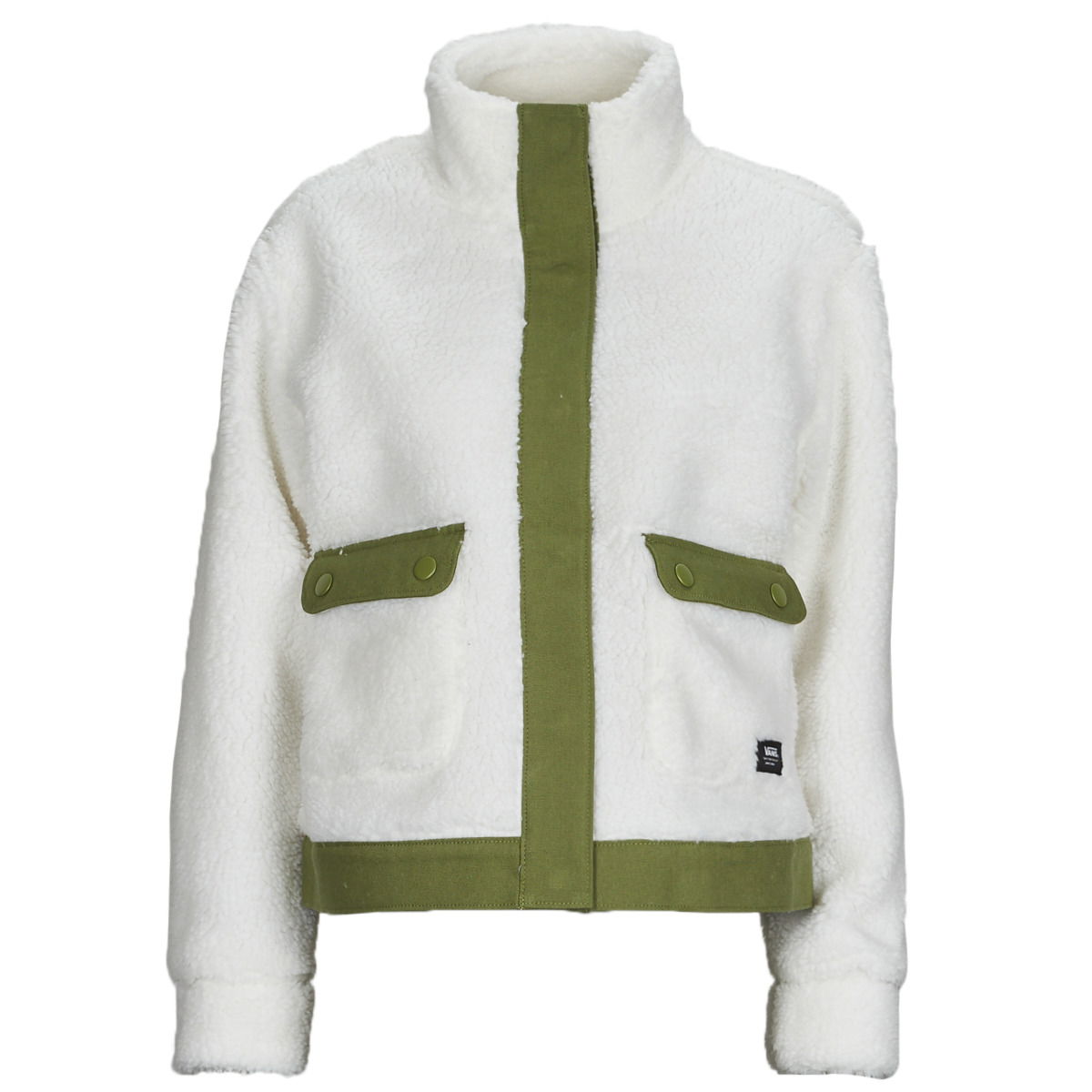 Jakna Vans Tevis Sherpa Fleece Jacket Zelena | VN00075FFS8, 0