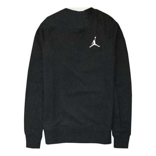 Pleteni pulover Jordan Air Jordan Round Neck Pullover Črna | AH3935-010