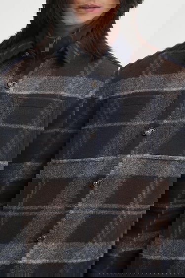 Srajce Barbour Barbour Chapter Tailored Check Overshirt Večbarvna | MOS0400TN38, 3