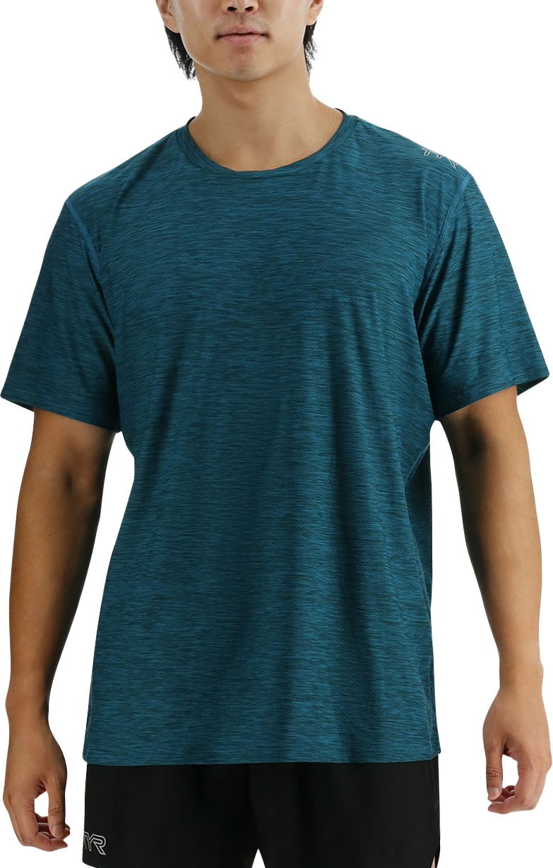 Majica TYR DEEP TEAL HEATHER T-Shirt Modra | mptso3a-975