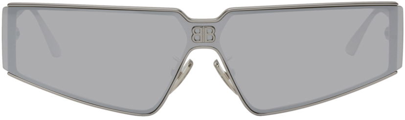 Sončna očala Balenciaga Shield 2.0 Sunglasses Kovinski | BB0192S-004