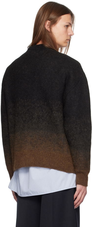 Pleteni pulover Simone Rocha Simone Rocha Relaxed Gradient Sweater Rjava | MIMK4MB 0657, 2