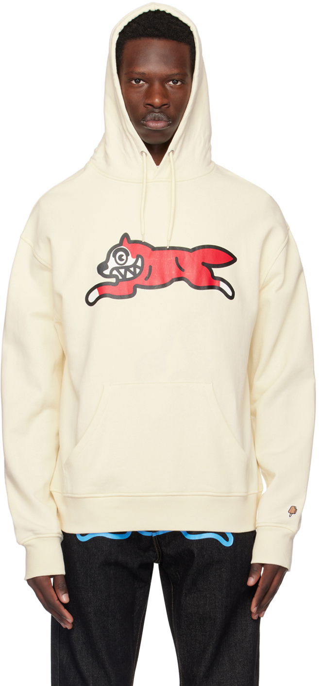 Pulover BBC IceCream ICECREAM Running Dog Hoodie Bež | IC24227