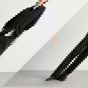 Hlače Studio Nicholson Studio Nicholson Pant, Size Large Črna | SORTESNM-1248-BLK, 4