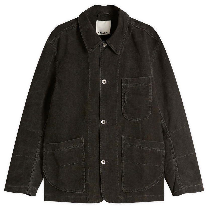 Jakna YMC Construction Jacket Črna | Q5ZAB-01