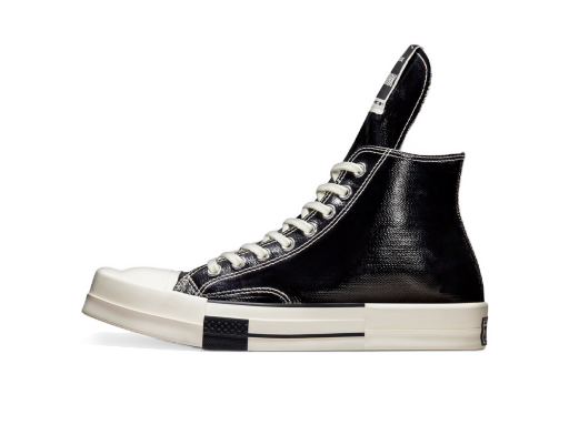 Omejena izdaja Converse Rick Owens x Chuck 70 Hi "Black" Črna | A01291C