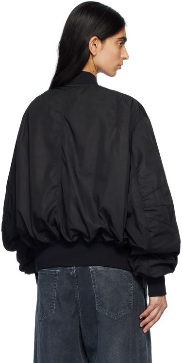 Bomber jakna The Attico Attico Anja Bomber Jacket Črna | 250WCB00070 PLL001AA, 2