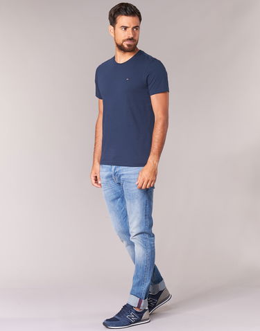 Majica Tommy Hilfiger OFLEKI T-SHIRT Mornarica | DM0DM04411-002-NOOS, 3