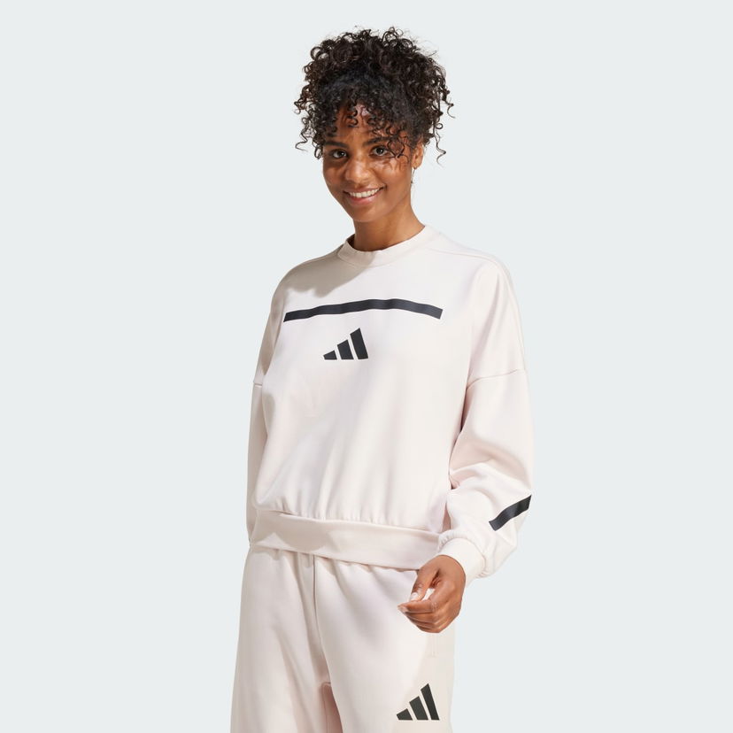 Pulover adidas Performance Z.N.E. Sweatshirt Roza | JF4783