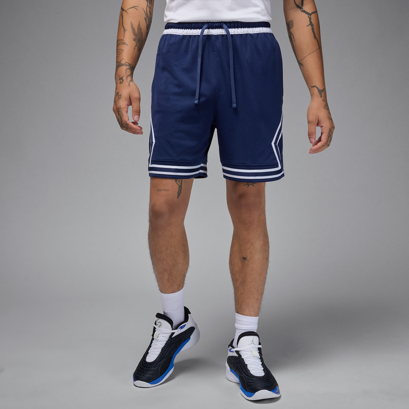 Kratke hlače Jordan Jordan Sport Diamond Dri-FIT Mesh Shorts Mornarica | HF9910-410