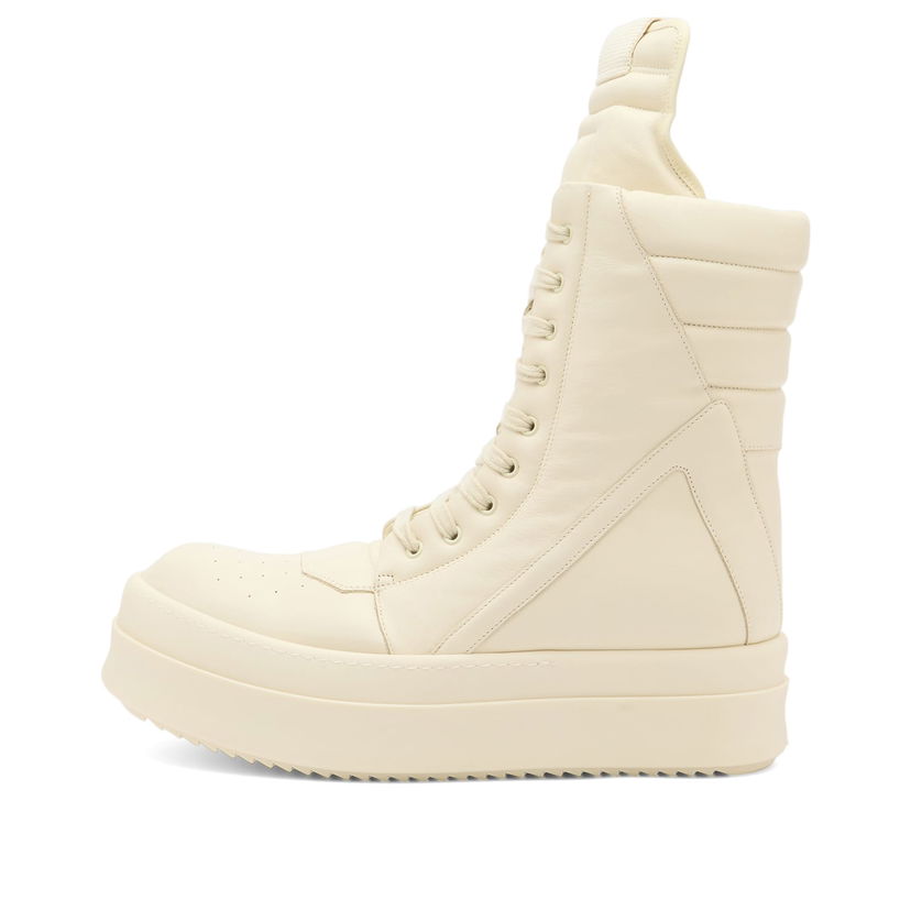 Superge in čevlji Rick Owens Mega Geobasket Sneakers Bež | RR02E1855-LCO-1111