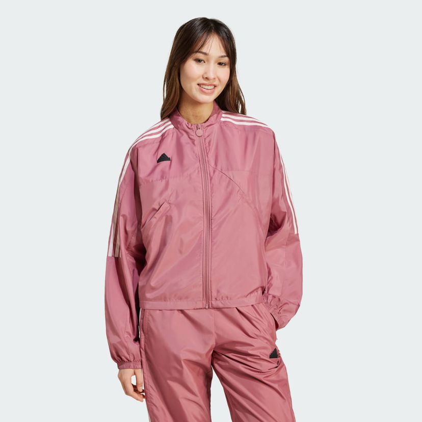 Vetrovka adidas Performance Tiro Cut 3-Stripes Summer Track Jacket Roza | JJ4663