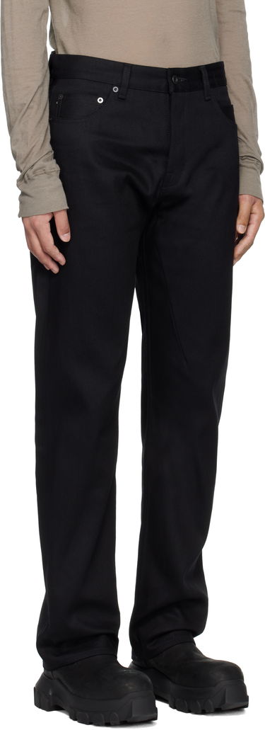 Kavbojke Rick Owens Rick Owens DRKSHDW Hollywood Kurdt Jeans Črna | DL01E6399 BLKJP, 1