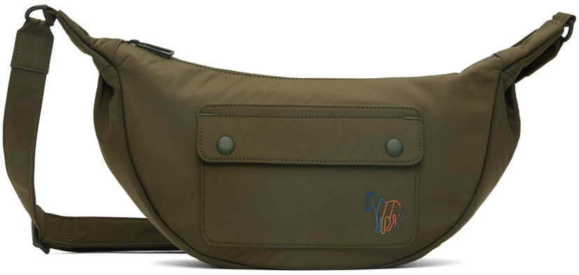 Torba za čez ramo Paul Smith PS Paul Smith Crescent Bag Zelena | M2A-7873-NOUTZE-36-0