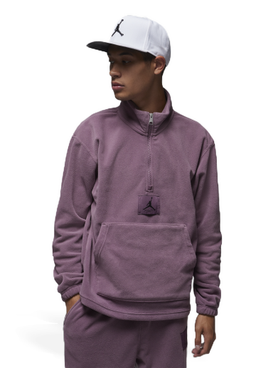 Pulover Jordan Essentials Winterized Fleece Half-Zip Lila | FD7863-508