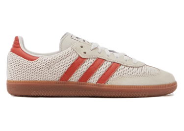 Superge in čevlji adidas Originals Samba OG Crystal White Preloved Red Bela | IG1380, 0