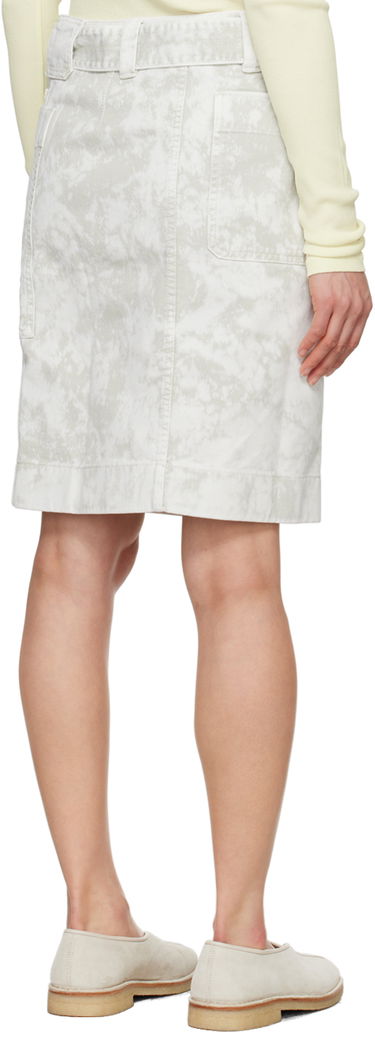 Krila LEMAIRE Lemaire Apron Denim Miniskirt Bela | SK1024 LD1012, 2