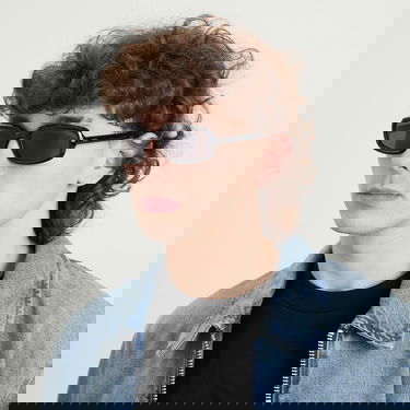 Sončna očala RETROSUPERFUTURE Troll Rectangular Frame Sunglasses Črna | 8059026147956, 5