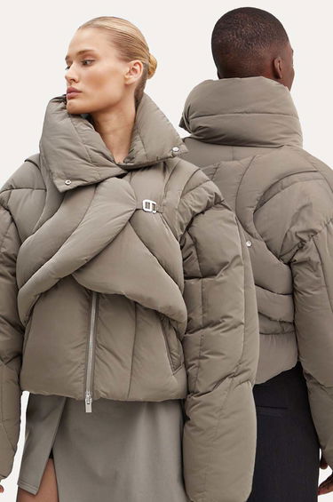 Puhovka HELIOT EMIL Oversized Puffer Jacket Zelena | HE.W.02.073.P03.DG23, 0