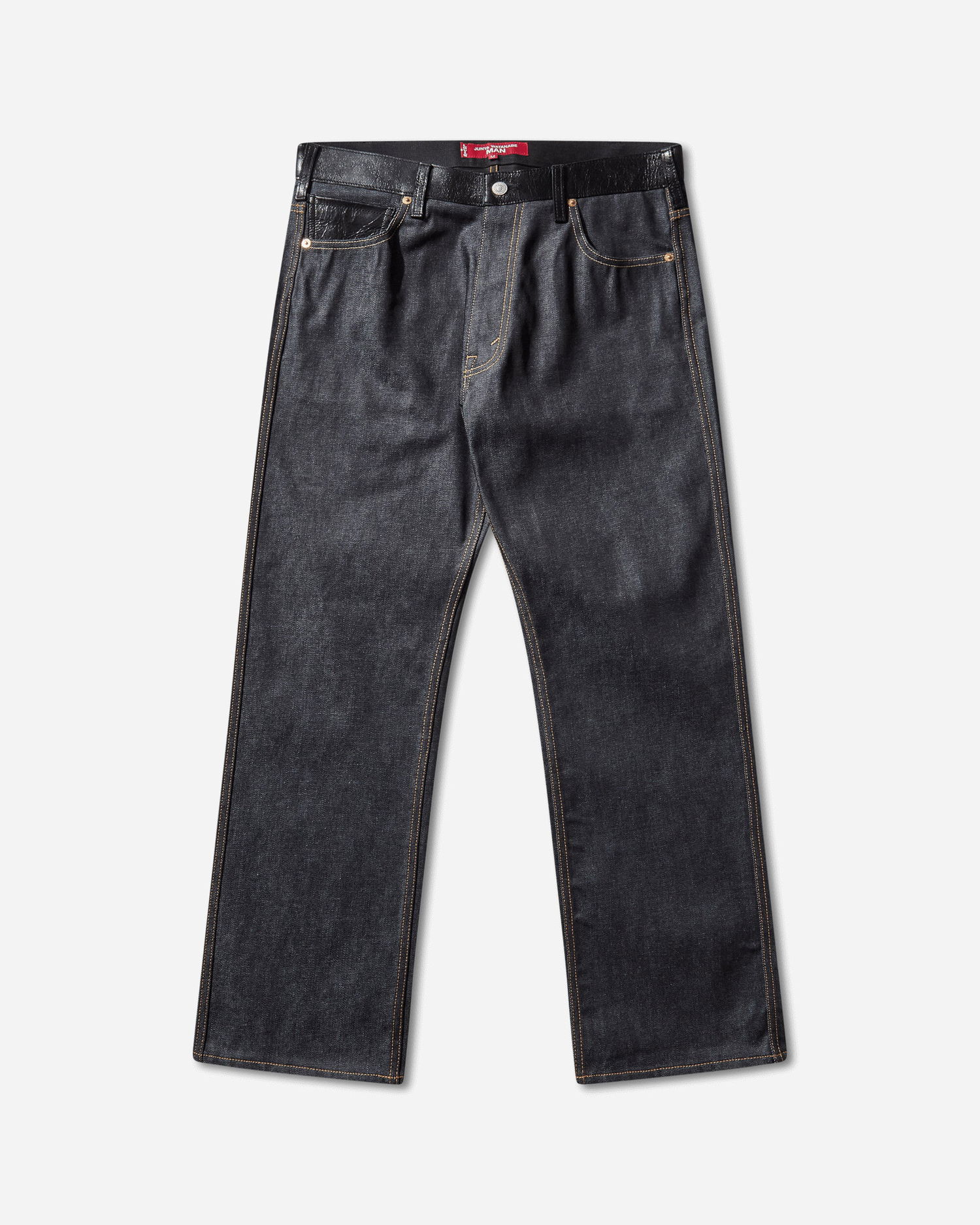 Kavbojke Junya Watanabe Contrast Trim Trousers Modra | WP-P201-W25 1, 1
