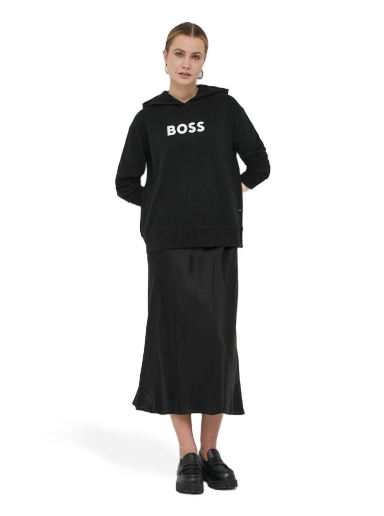 Pulover BOSS Hoodie Črna | 50468367