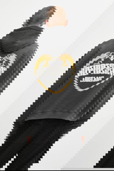 Pulover Represent Clo Represent Legacy Crest Hoodie Siva | MLM100368, 0