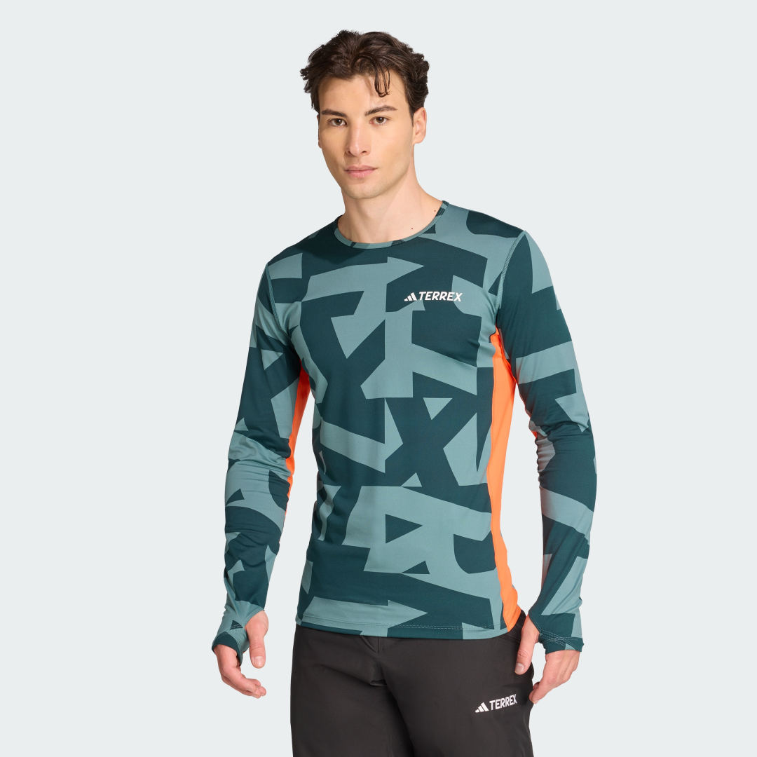 Majica adidas Performance Long Sleeve Base Layer Tee Zelena | JP2756, 0