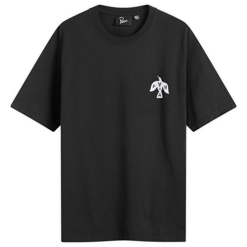 Majica By Parra Crow Logo T-Shirt Črna | 54310-BLK