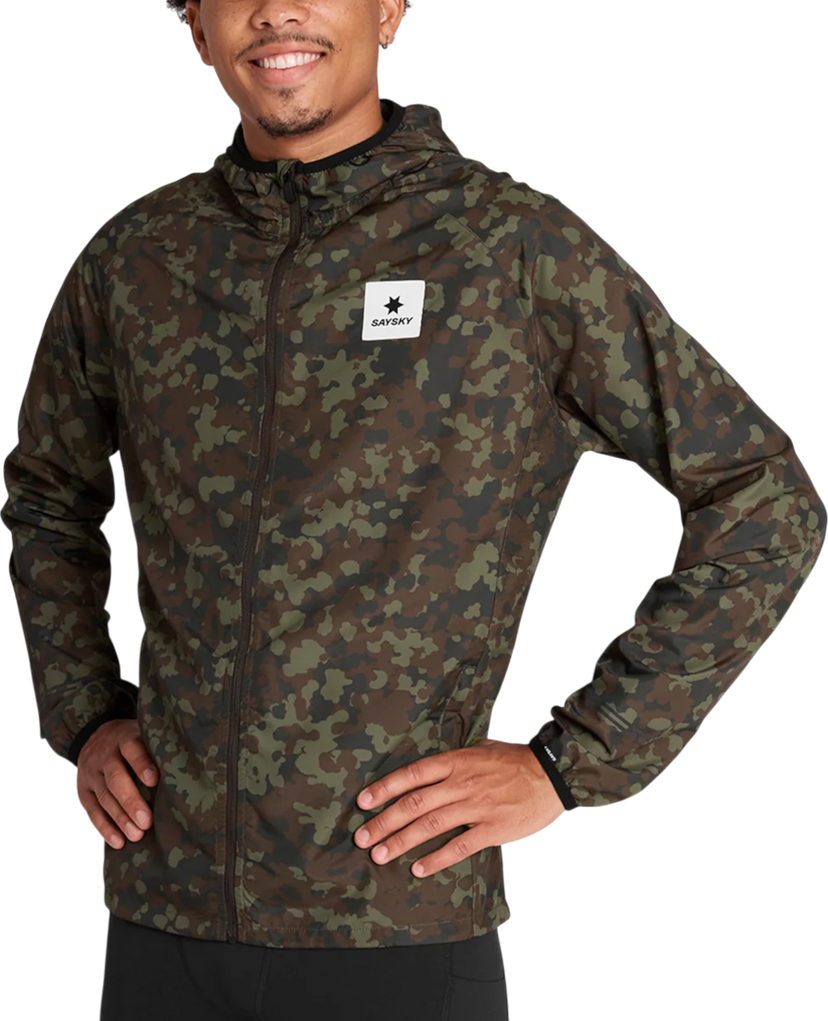 Jakna Saysky Saysky Camo Pace Hooded Jacket Zelena | omrja22c1048-omrja22c1048