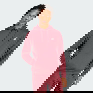 Pulover adidas Performance Trefoil Essentials Hoodie Bordo | JD2403, 0