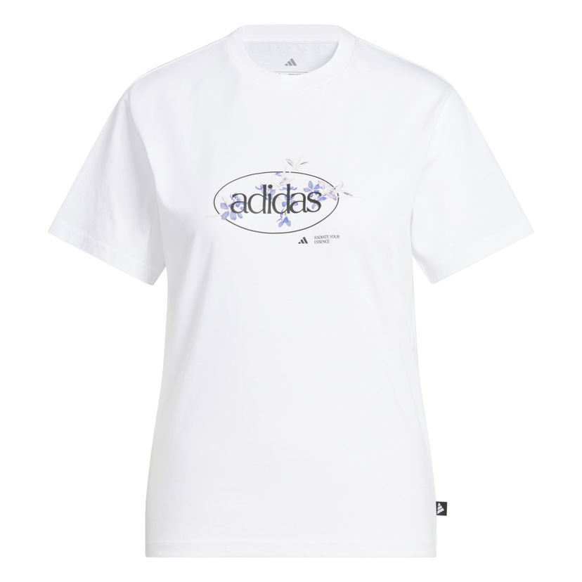 Majica adidas Performance Floral Graphic T-Shirt Bela | JI9432