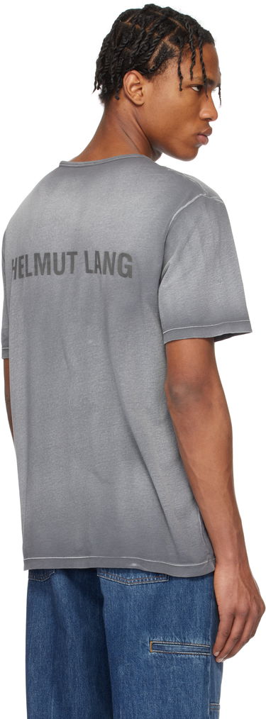 Majica Helmut Lang Helmut Lang Garment-Dyed 'New York' Tee Siva | O10HM508, 2