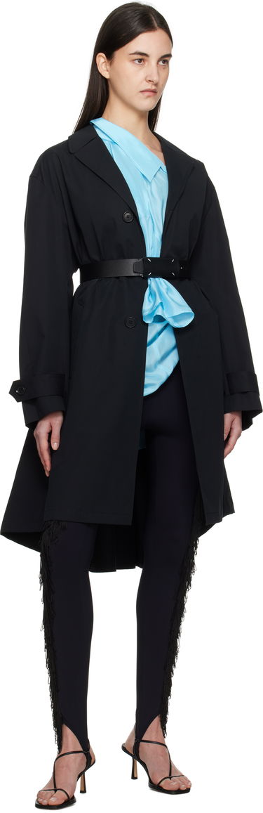 Trenčkot Maison Margiela MM6 Maison Margiela Spliced Trench Coat Črna | S52AH0078 S78537, 4