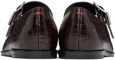 Nega čevljev Aeyde Aeyde Sunny Buckle Ballerina Flats Rjava | A11-FL-GRZS15FL127-FW24-953-065, 1