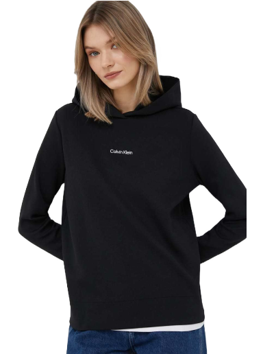 Pulover CALVIN KLEIN Cotton Hoodie Črna | K20K205452.PPYX