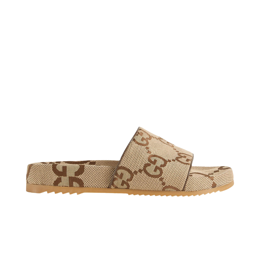 Superge in čevlji Gucci maxi GG Canvas Slides Bež | ‎624695 UKOD0 2673