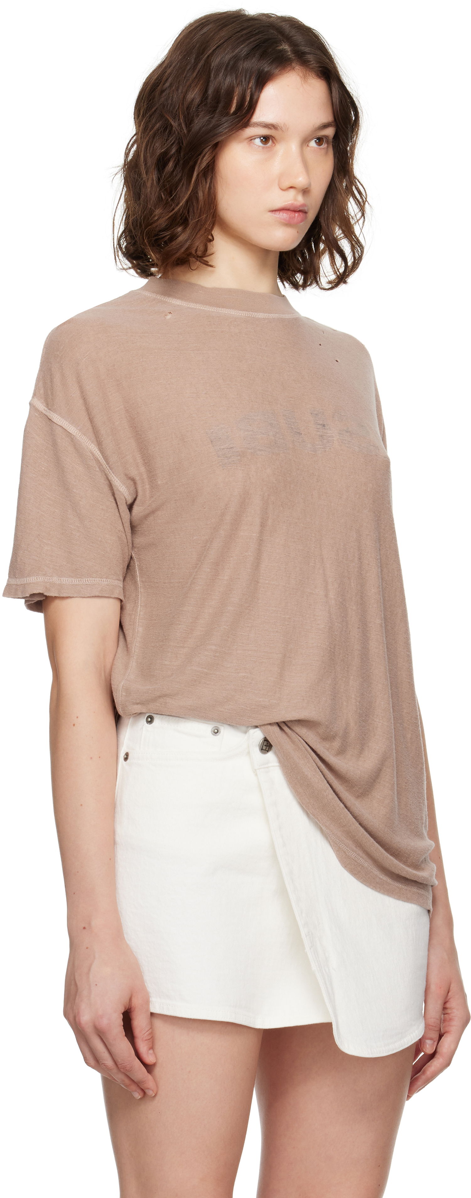 Majica Ksubi Ksubi Reverse It Oh G S/S T-Shirt Rjava | WPF25TE022, 1