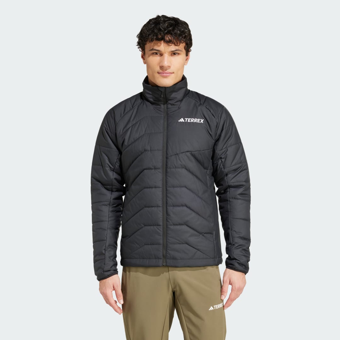Puhovka adidas Performance Synthetic Insulated Puffer Črna | IM7689, 1