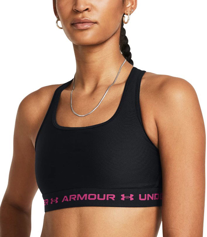 Modrček Under Armour Crossback Mid Bra-BLK Črna | 1361034-004