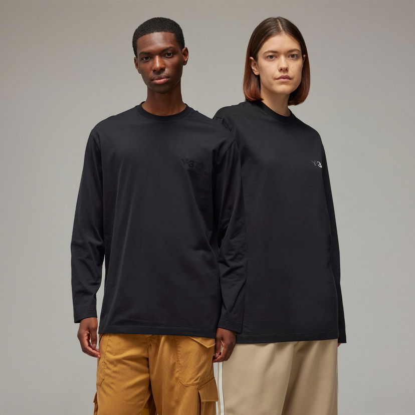 Majica Y-3 Long Sleeve T-Shirt Črna | IV8232