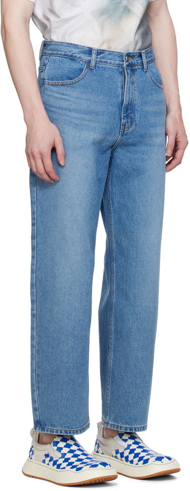 Kavbojke ADER ERROR Straight-Leg Jeans Modra | BMSGFYJE0101SB, 4