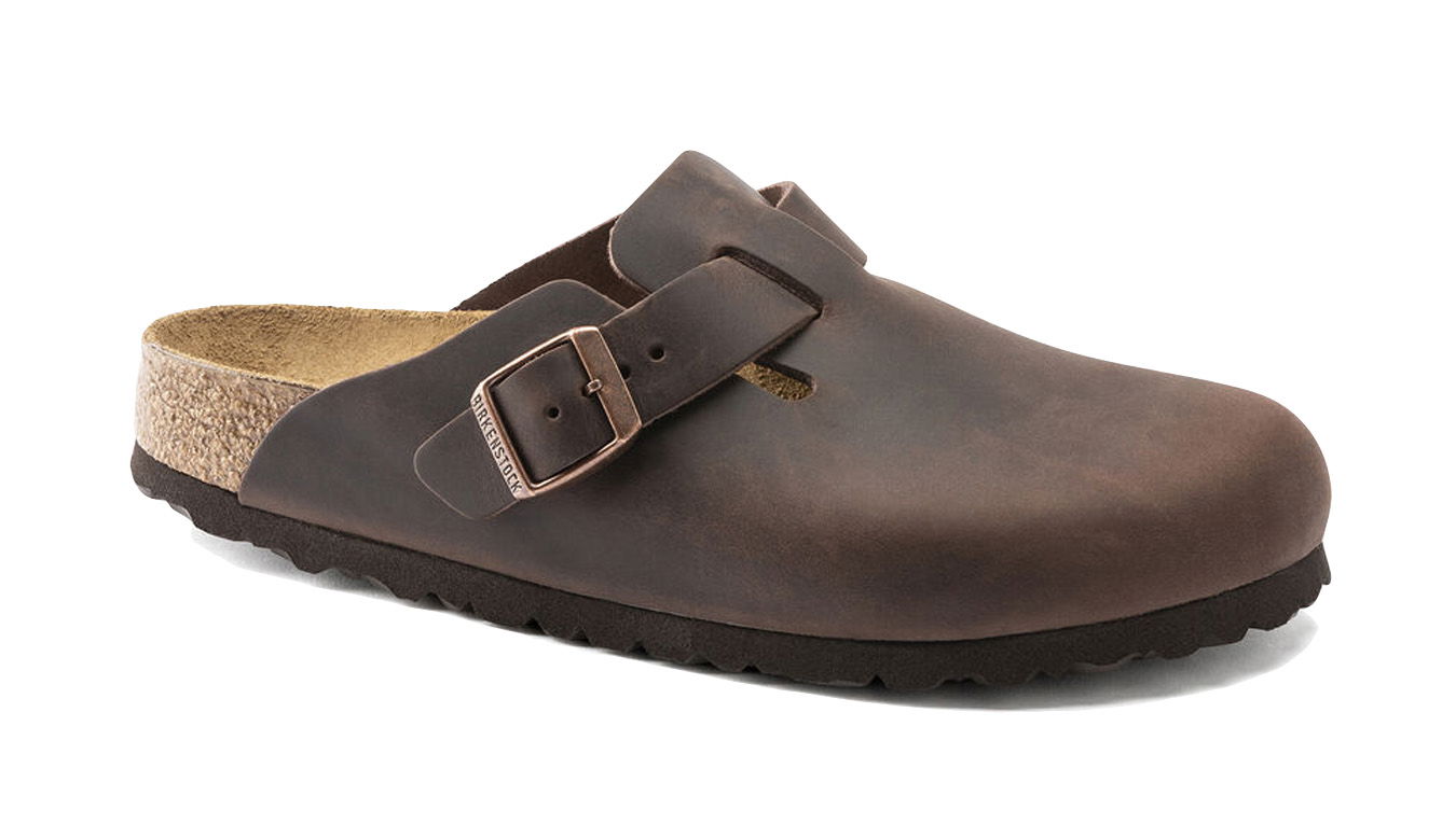 Superge in čevlji Birkenstock Boston Oiled Leather Rjava | 860133, 1