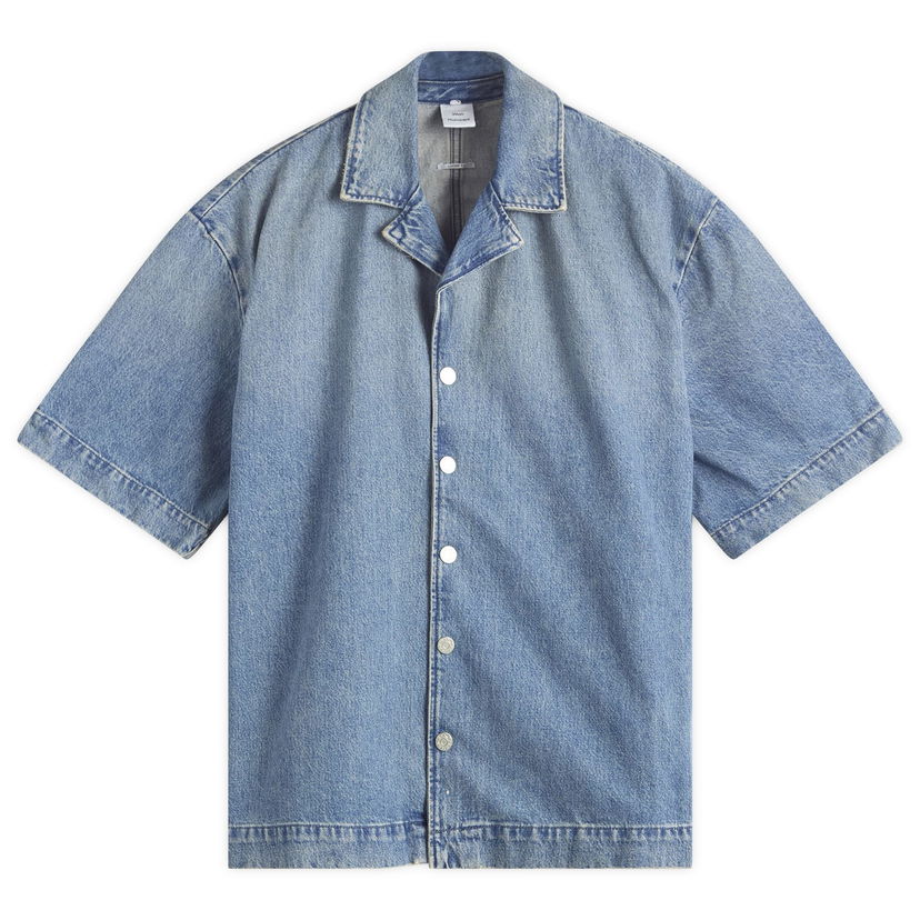 Srajce Won Hundred Won Hundred Desmond Denim Vacation Shirt, Size Small Modra | 3776-15028