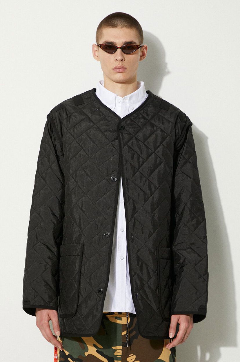 Puhovka KENZO Liner Oversize Jacket Črna | FE65OU3089DW.99