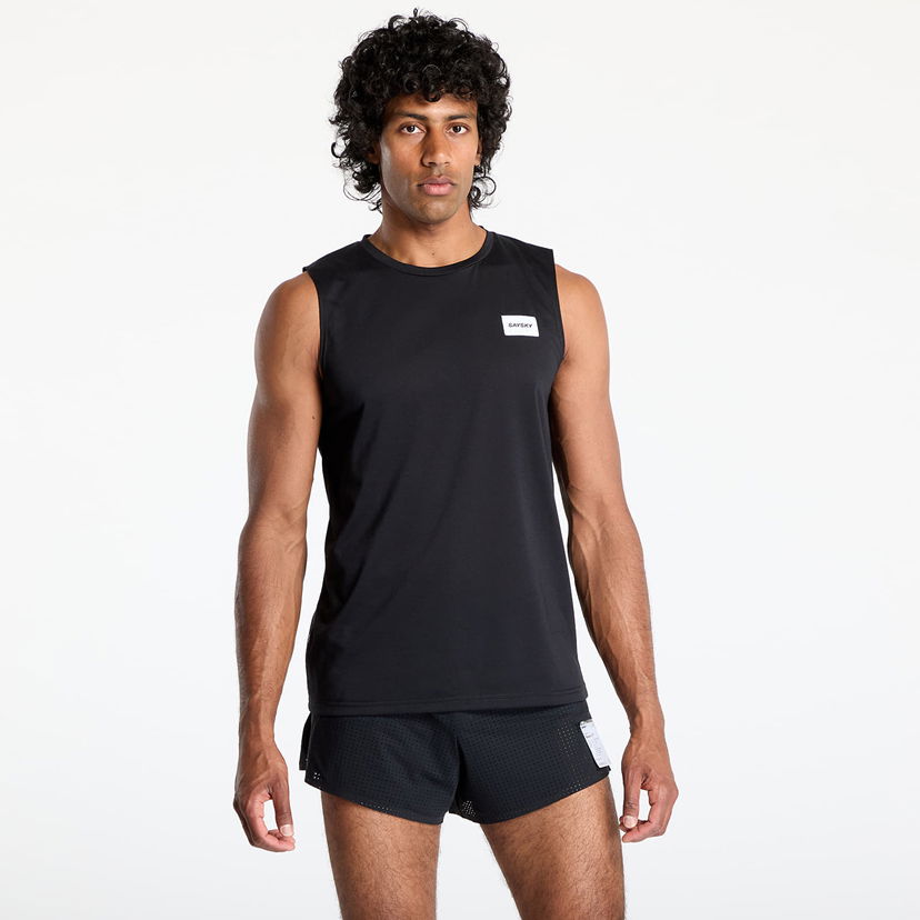 Majica brez rokavov Saysky SAYSKY Clean Motion Tank Črna | XMRSI51C901