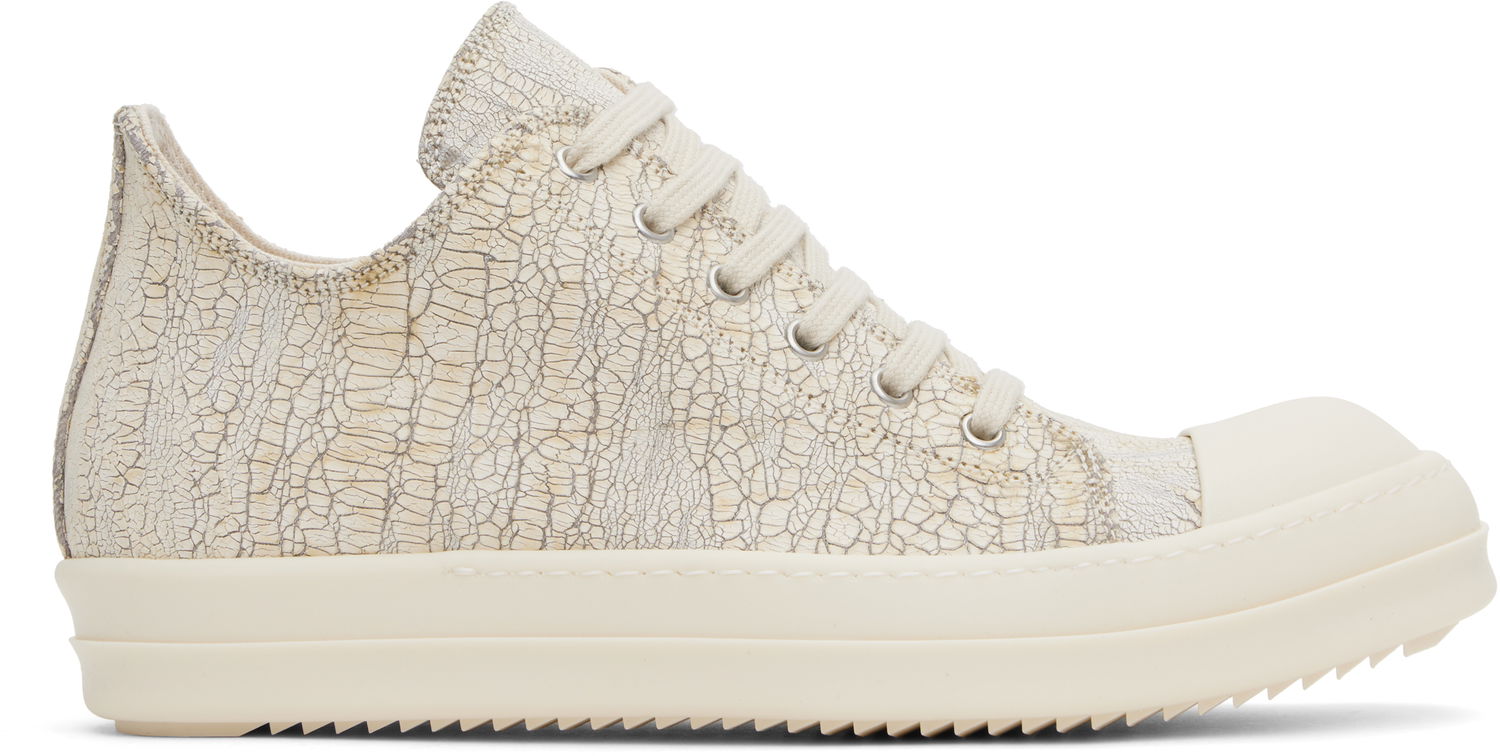 Superge in čevlji Rick Owens Rick Owens DRKSHDW Megacrust Sneaks Bela | DU01E3802 SMMC, 0