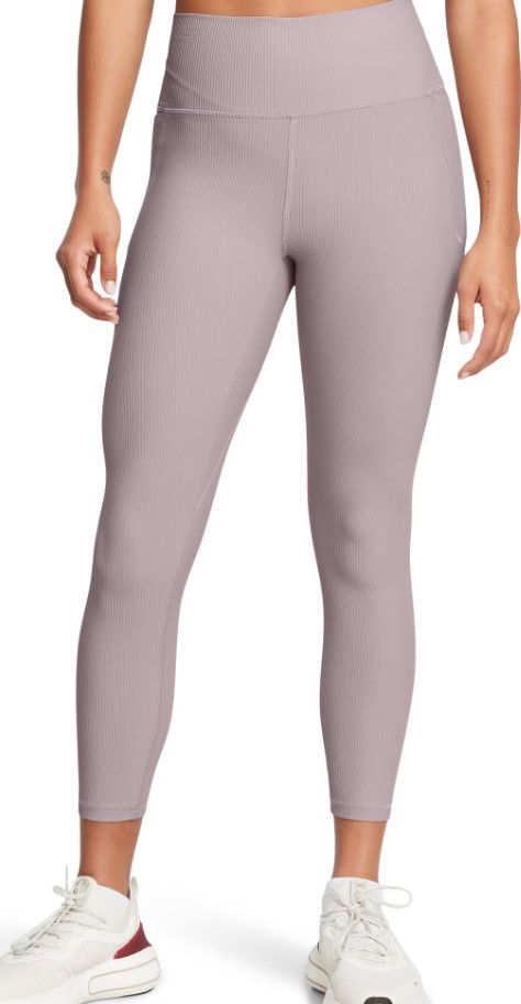 Pajkice Under Armour Under Armour Meridian Rib Ankle Leggings Lila | 1386467-015