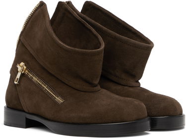 Oblačila JW Anderson JW Anderson Suede Biker Boots Rjava | BT0102-LA0240, 3